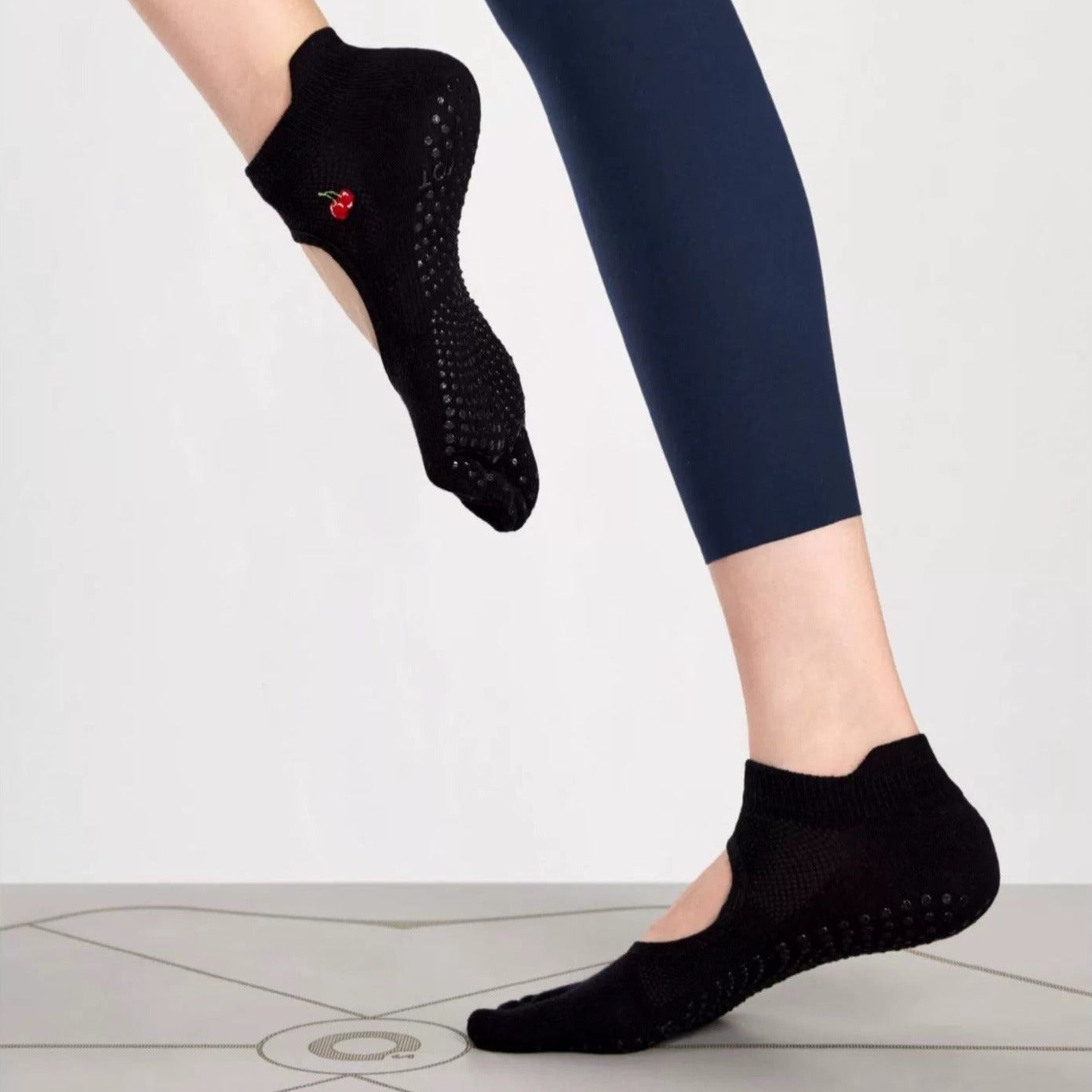 Garden Variety Toeless Non Slip GripSocks