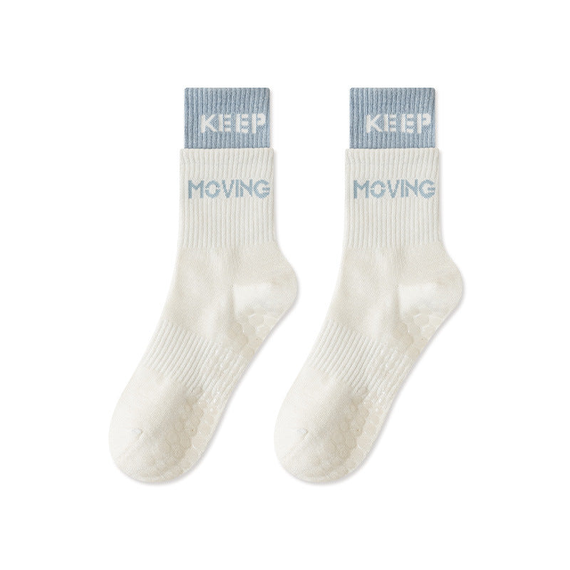 INBOLM 3 Pairs Non-Slip Yoga Socks for Women Grip Socks Pilates
