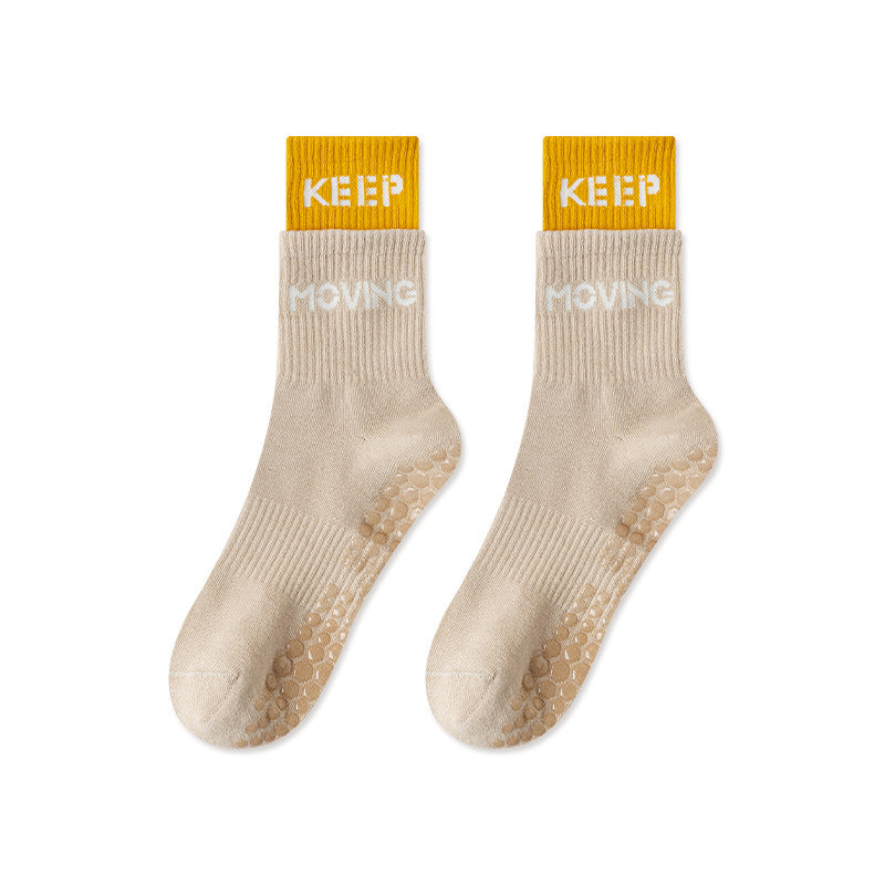 Keep Moving Fitness Pilate Grip Socks