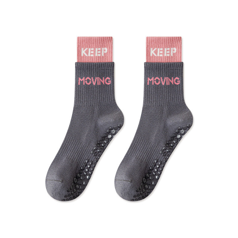 Keep Moving Fitness Pilate Grip Socks – Gripsock