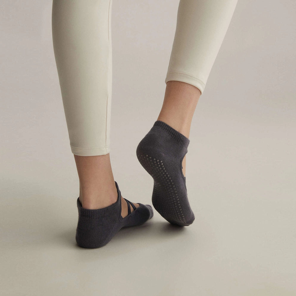 Regular Toe Mary Jane Fitness Socks - Two packs – Gripsock